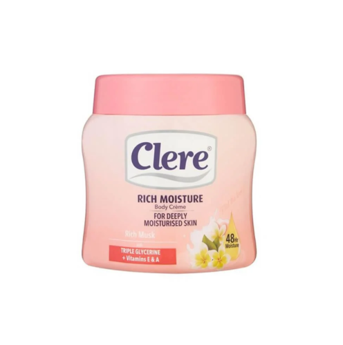 كلير كريم الجسم الفاخر الغني بالمسك - 500 مل