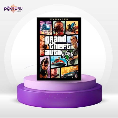 مفتاح لعبة قراند Grand Theft Auto V Enhanced PC +...