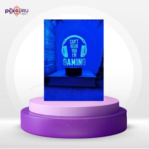 اضائة LED بتصميم ثلاثي الأبعاد
