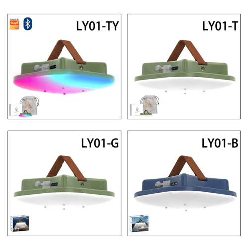 مصباح تخييم 80 واط LED