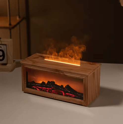 موزع الزيوت العطرية مع مدفأة صغيرة للعلاج بالروائح