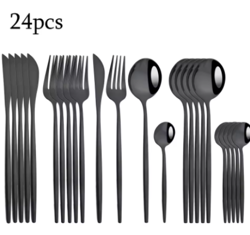 طقم أدوات مائدة Zoseil 24 قطعة