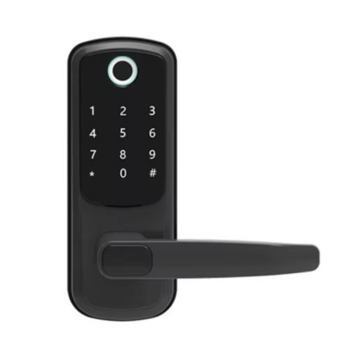 قفل باب ذكي TTLOCK ببصمة وكلمة مرور