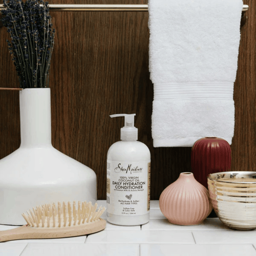 SheaMoisture - بلسم ترطيب يومي بزيت جوز الهند