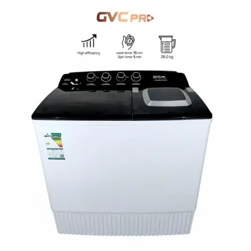 غسالة حوضين 26كيلو جامبو.GVC PRO GVCWM-226 26KG WA...