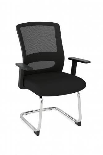 كرسى شبك ثابت CH-114C اسود