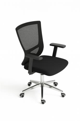 كرسي شبك دوار وسط اسود CH-103B