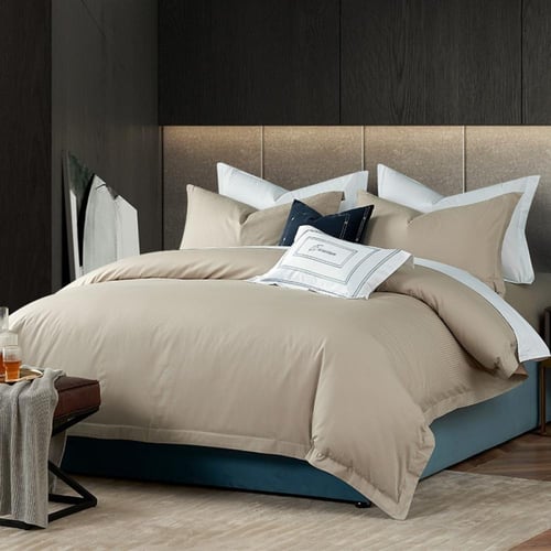 طقم مفروشات سرير هيلتون – مصنوعة 100% من القطن الط...