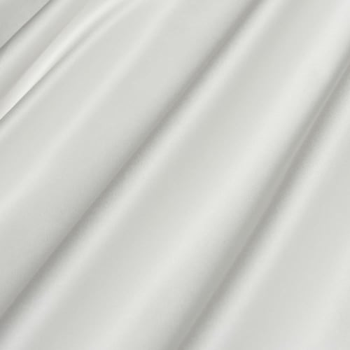 هيلتون طقم مفروشات أبيض سادة 100% قطن 600 غرزة