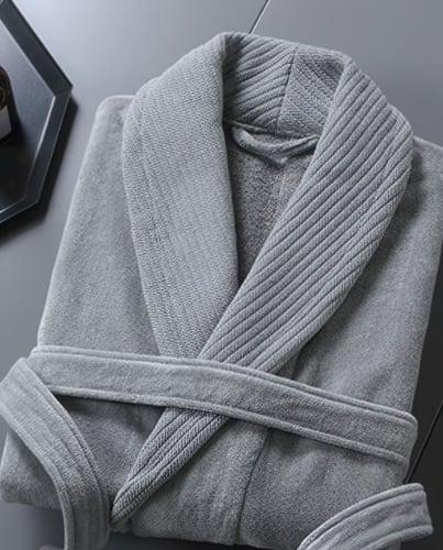 روب حمام روكفيلر – مصنوعة 100% من القطن الطبيعي طو...