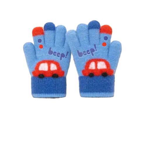 قفازات شتوية للأطفال سميكة