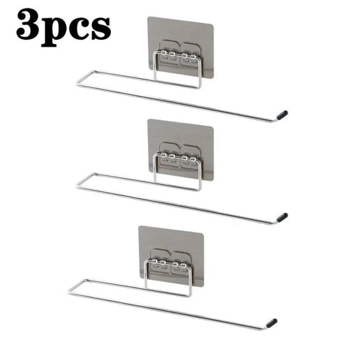 حامل ورق المرحاض ومنشفة الحمام