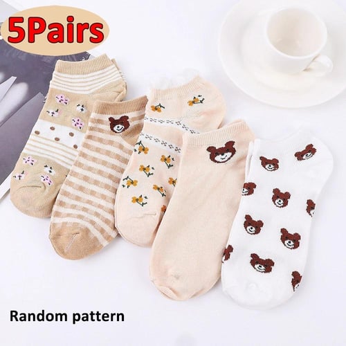 جوارب كرتونية قصيرة