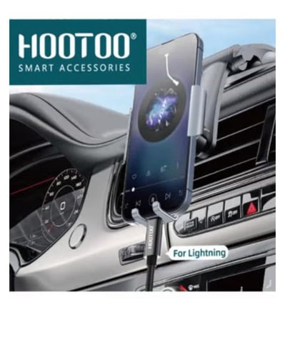 HOOTOO - وصلة الصوت للايفون من لايتنينج الى AUX قم...