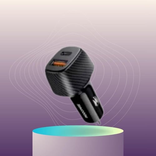 شاحن سيارة بقوة 48W, بمنفذ تايب سي (Type-C) PD يدع...