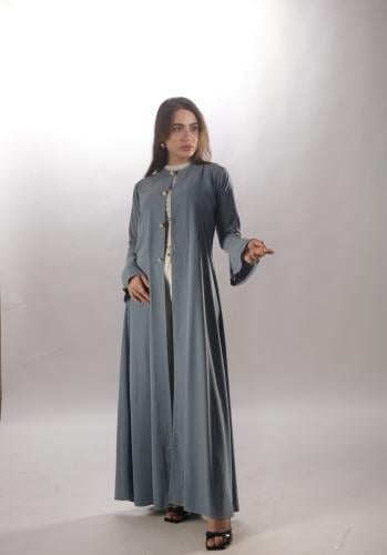 Sky blue abaya