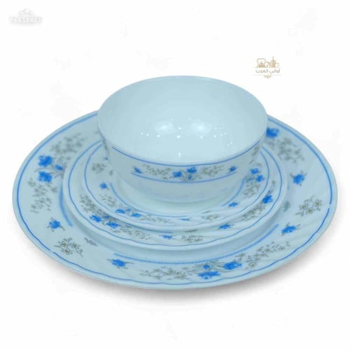 طقم سفرة طعام برسلان وردة قديم