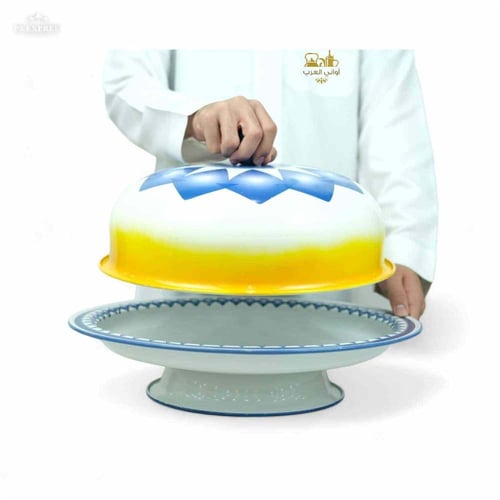 غوزي بغطاء غضار أزرق