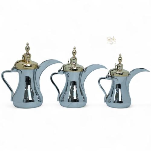 طقم دلال العساف الملكي لونين الفاخرة