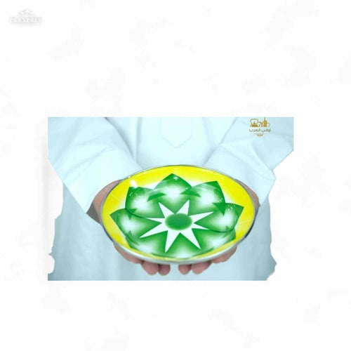 صحن غضار الأخضر