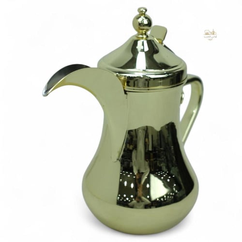 دلة القهوة العربية البغدادية أستيل ذهبي
