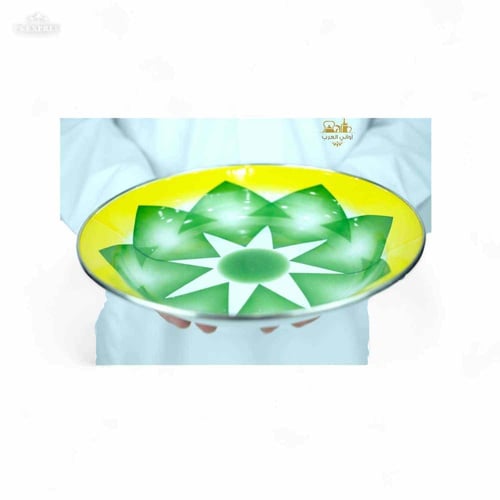 صحن غضار الأخضر