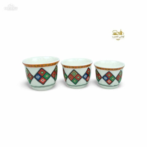 فنجان قهوة نقشة نجدية