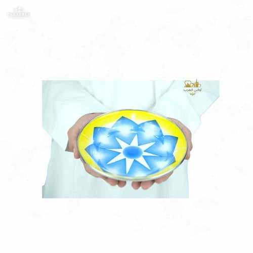 صحن غضار الأزرق