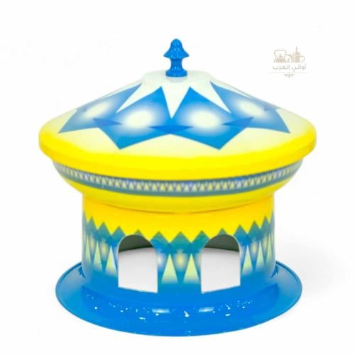 سخان كنافة نقشة الغضار الأزرق