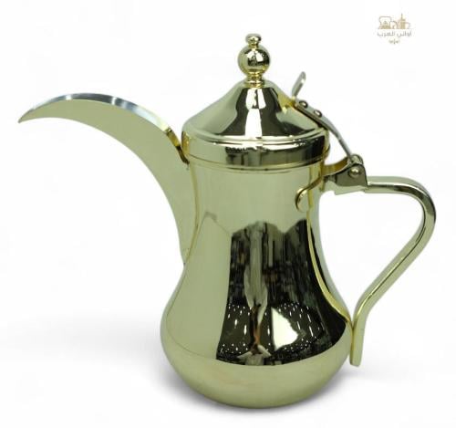 دلة القهوة العربية البغدادية أستيل ذهبي