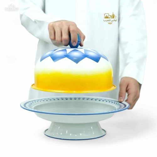 غوزي بغطاء غضار أزرق