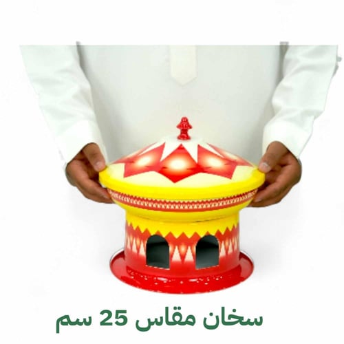 سخان كنافة نقشة الغضار الأحمر