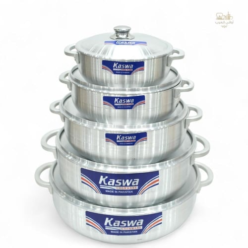 طقم قدور نثرية خمس حبة الكبير