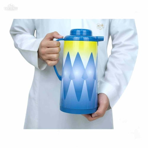 ترمس نقشة غضار الأزرق