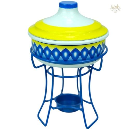 سخان قدر حنيني يكفي شخص غضار الأزرق