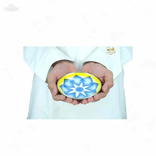 صحن غضار الأزرق
