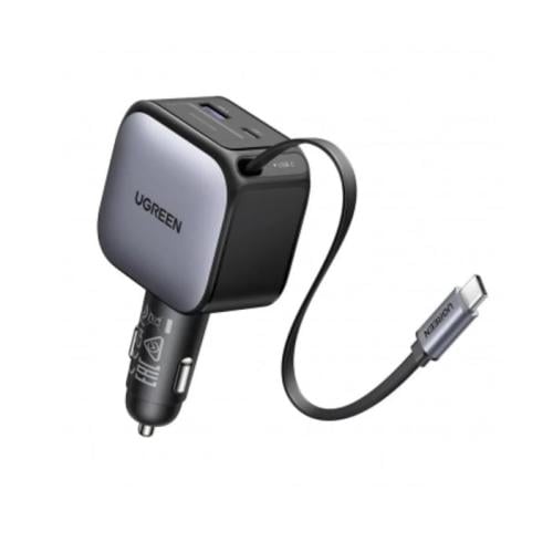 شاحن سيارة آمن وسريع من Ugreen بقدرة 60W - مع كيبل...