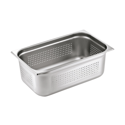 صينية تسخين وحفظ طعام 1/1 مخرم عمق 20 سم