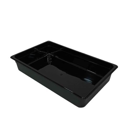 صواني اكريلك اسود عمق 20 سم (1/1)