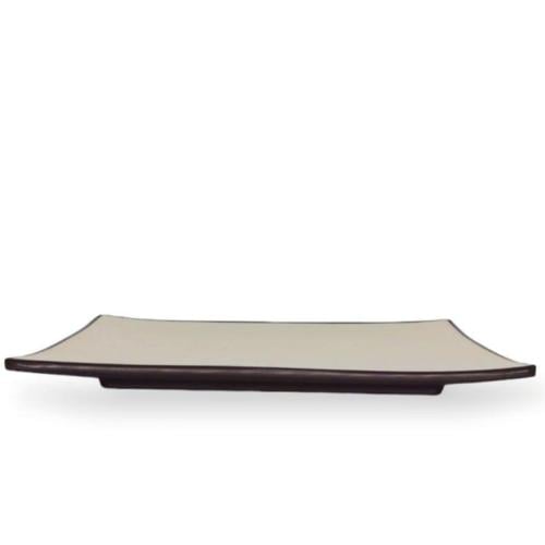 Rectangular 17*24 cm serving melamine plate