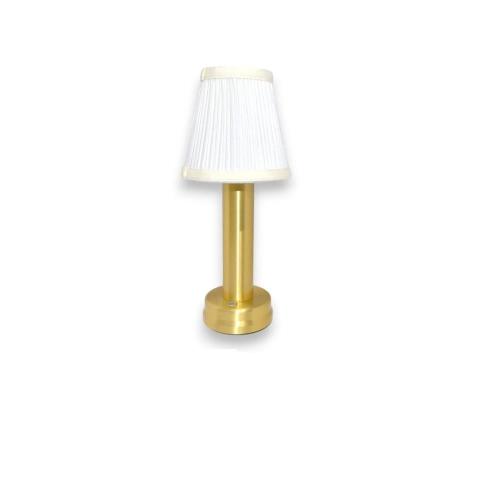 مصباح طاولة ذهبي