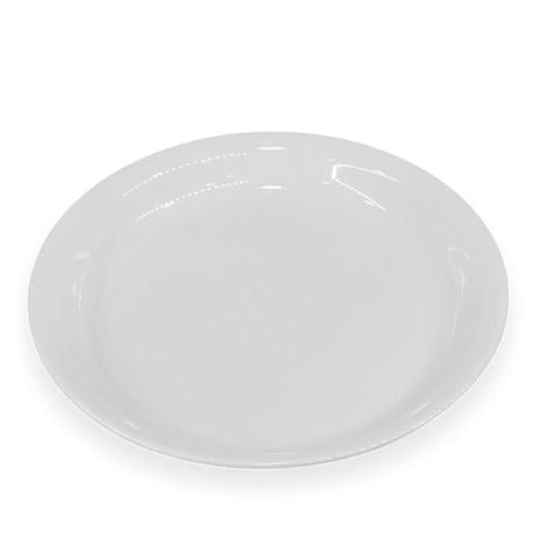 Tobasi melamine shiny white round 30 cm