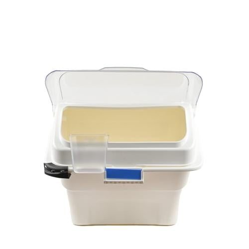 حافظة تخزين ابيض 10 لتر