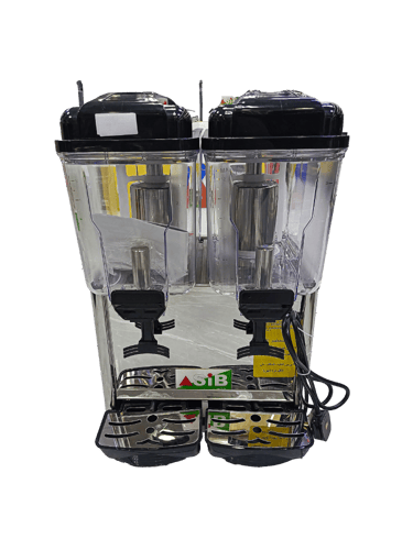 مكينة تبريد العصير ذات الحوضين