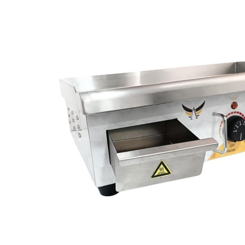 غريل وصاج كهربائي مضلع وسادة 2 مفتاح