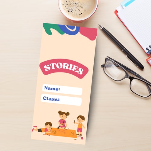 مطوية Storiesمادة اللغة الإنجليزية الصف الرابع الا...