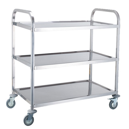Steel trolley 3 shelf