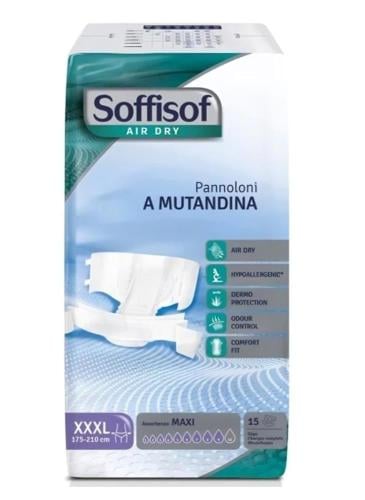 Sofy Soft diapers 15 pieces 3XL