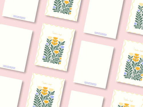 "Happy Eid" card