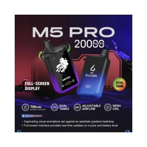M5 Pro puff 20 thousand (50 nicotine) | M5 PRO STA...